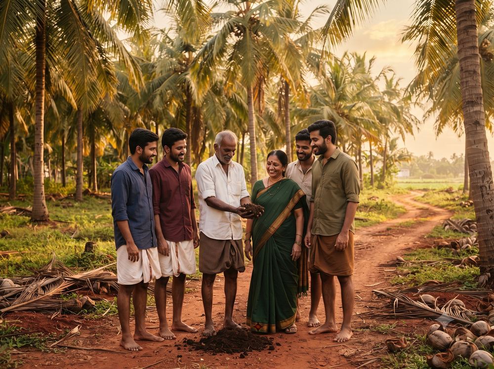 FarmZego farming family at work