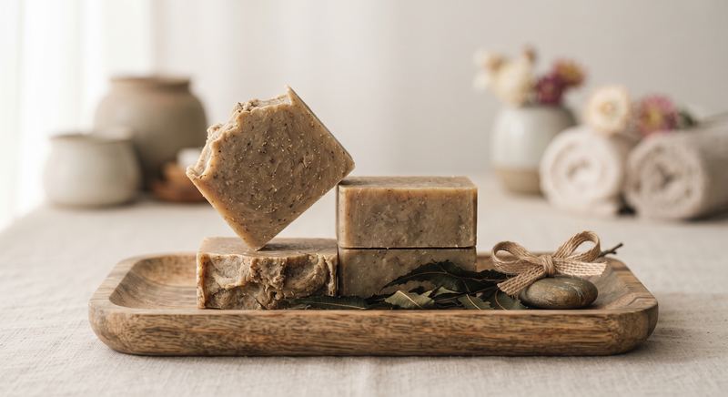 Cow dung soap